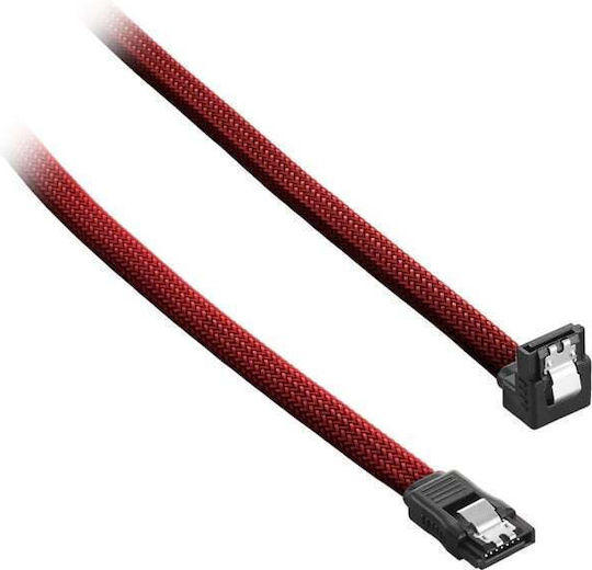 Cablemod 7-Pin SATA III - 7-Pin SATA III Cable 30cm Κόκκινο (CM-CAB-RSAT-N30KBR-R)