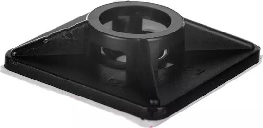 Elematic Прилепваща кабелна връзка Mount 100 броя Черен (5475)