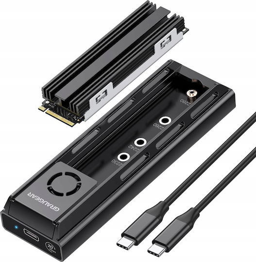 Graugear Case for Hard Drive M.2 SATA III with Connection USB 3.2