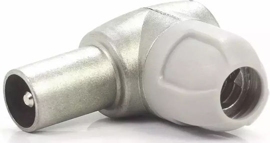 Televes Plug Coaxial male Silver (4130)
