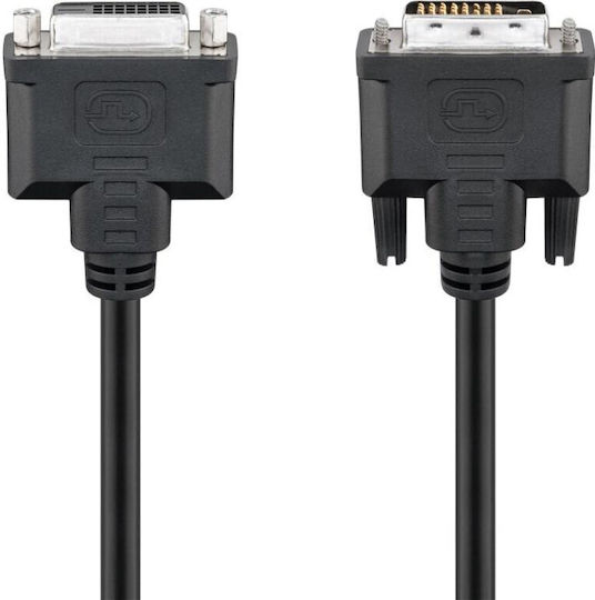 Goobay Kabel DVI-D-Stecker - DVI-D-Stecker 2m Schwarz (50855)