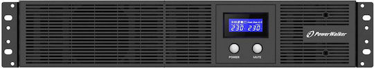 Powerwalker VI 3000 RLE UK UPS Line-Interactive 3000VA 1800W με 8 IEC Πρίζες