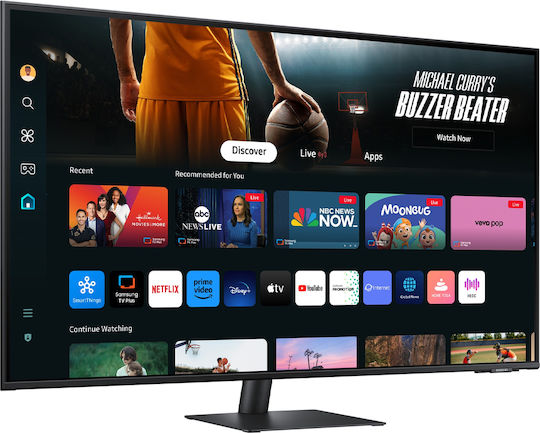 Samsung M7 M70F VA HDR Smart Monitor 43" 4K 3840x2160 with Response Time 4ms GTG