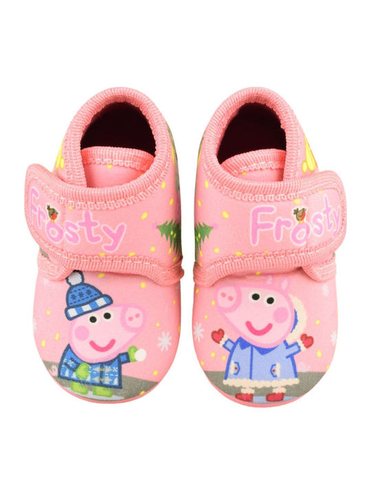 Παντόφλες Μποτάκια Ροζ Peppa