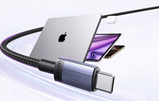 Ugreen USB 2.0 Kabel USB-C männlich - USB-C 240W PD Grau 3m 65834