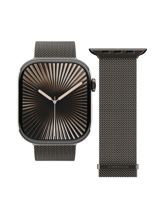 Vonmählen Milanese Loop 2 Strap Stainless Steel Gray (Apple Watch 44/45/46mm/Ultra 49mm)