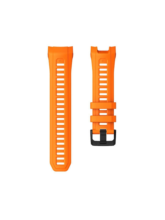 Garmin Instinct 3 Amoled Instinct 3 Solar 50 mm Tragbare Bänder Silikon Orange