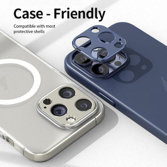 Camera Lens Protector Titanium Alloy iPhone 14 14 Plus Black