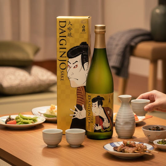 Саке Hakutsuru Ukiyo E Daiginjo Premium Sake 720ml