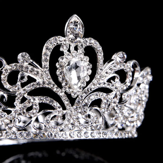 Kleine Krone Kristalle Haarnadeln Stützung Silber Oder Gold Alexia