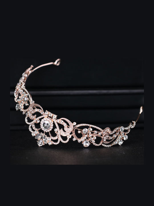 Impressive Wedding Tiara Gold Rose Gold or Silver Simone