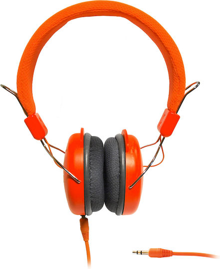 Art AP-60A Ενσύρματα On Ear Ακουστικά Πορτοκαλί