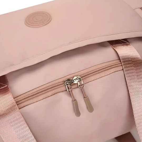 Sack Voyage Back Pink Fabric L50xW27xH27cm