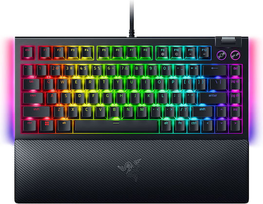 Razer BlackWidow V4 Pro Ασύρματο Gaming Μηχανικό Πληκτρολόγιο 75% με Razer Orange διακόπτες και RGB φωτισμό (Αγγλικό US)