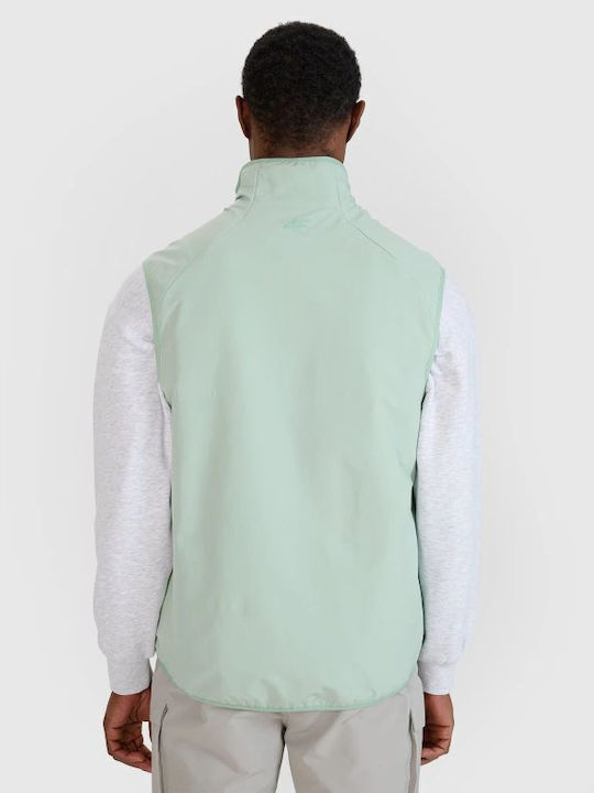 Sleeveless 3 in 1 Winter Jacket Waterproof and Windproof Green