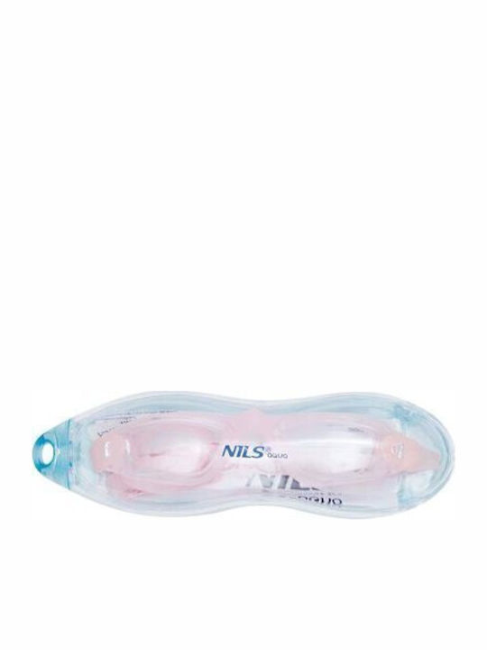 Nils Swimming Goggles Kids Pink