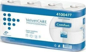 Velvet Toilettenpapier 8 Rollen 8 Packungen