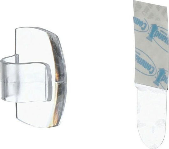 3M-UU007832114 Cable Clips 4pcs Transparent