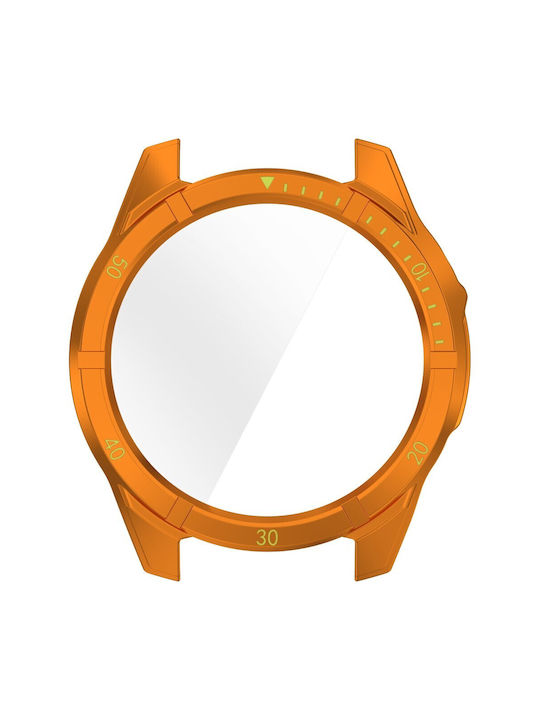 Пластмасов Калъф със Стъкло Orange/Green за Garmin Fenix 8 Solar (51mm)