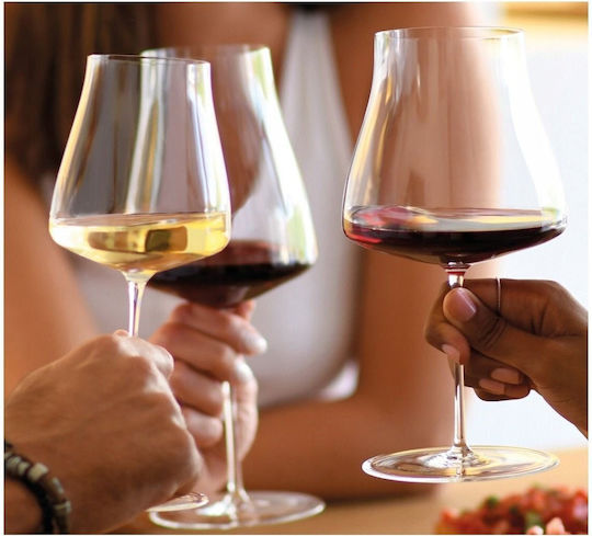Zwiesel Glas Σετ Ποτήρια για Λευκό και Κόκκινο Κρασί από Γυαλί Κολωνάτα 458ml 2τμχ