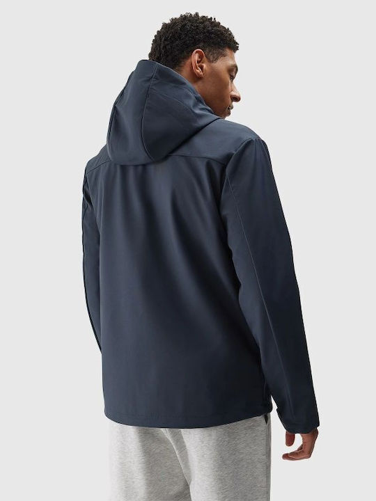 4F Jagdjacke Softshell Blau