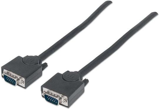 Manhattan Cablu VGA - VGA Negru 1.8m (311731)