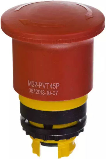 M22-pvt45p Бутон За Безопасност 45mm Без Осветление