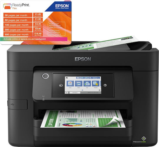Epson Workforce Pro WF-4820DWF Farbe Multifunktionsdrucker Tintenstrahl