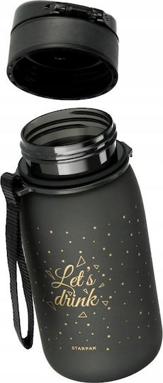 Starpak Детска Бутилка За Вода Черна 400ml