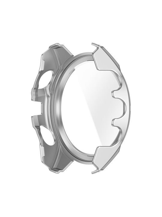 Carcasă de Plastic cu Sticlă Silver/Black pentru Garmin Fenix 8 Solar (51mm)