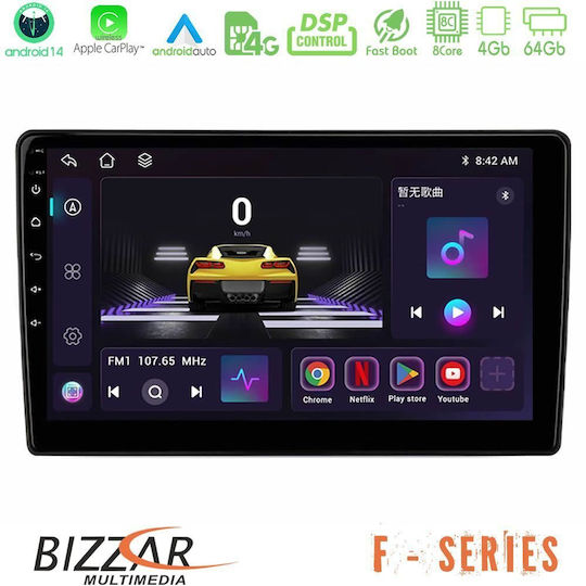 Bizzar Ηχοσύστημα Αυτοκινήτου για Renault Dokker Dacia Sandero / Dokker 2014-2020 (Bluetooth/USB/WiFi/GPS/Apple-Carplay/Android-Auto) με Οθόνη Αφής 9"