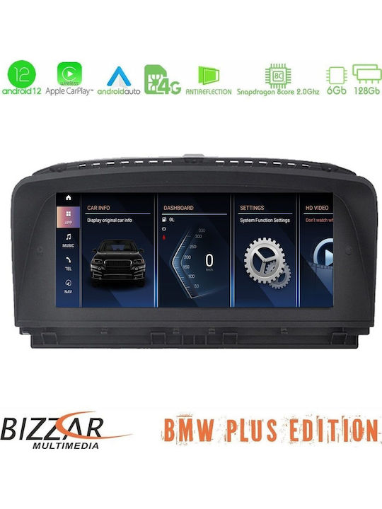 Bizzar Car Audio System for BMW Series 6 (F13) / Series 6 / Series 6 (F06) / Series 5 Σειρά 6 2011-2013 (Bluetooth/USB/AUX/WiFi/GPS/Apple-Carplay/Android-Auto/CD) with Touch Screen 10.25"