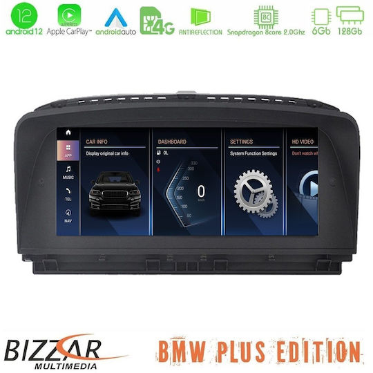 Bizzar Ηχοσύστημα Αυτοκινήτου για BMW Σειρά 6 (F13) / Σειρά 6 / Σειρά 6 (F06) / Σειρά 5 Σειρά 6 2011-2013 (Bluetooth/USB/AUX/WiFi/GPS/Apple-Carplay/Android-Auto/CD) με Οθόνη Αφής 10.25"