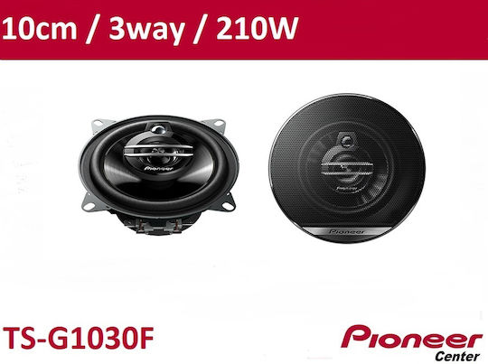 Pioneer Σετ Ηχεία Αυτοκινήτου Ομοαξονικά 4" με 30W RMS (3 Δρόμων)