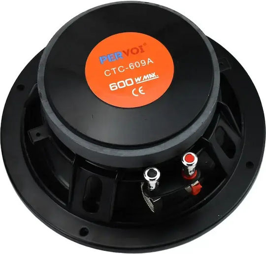 PerVoi CTC-609A Ηχείο Αυτοκινήτου 6.5" με 300W RMS (Midrange)