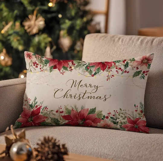 By Queen Limited Festive Edition Pillow Case Merry Christmas Bliss 50×30 Cm