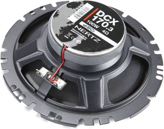 Hertz Dieci Coax DCX 170.3 Σετ Ηχεία Αυτοκινήτου 6.75" με 50W RMS (2 Δρόμων)