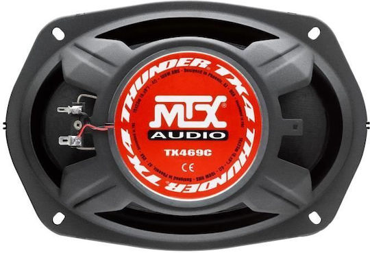 MTX Σετ Ηχεία Αυτοκινήτου Ομοαξονικά 6x9" με 100W RMS (2 Δρόμων)