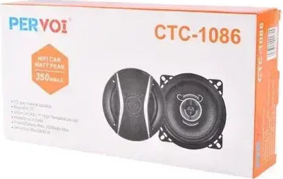 Комплект Автомобилни Високоговорители CTC-1086 4" с 20W RMS (2 път)