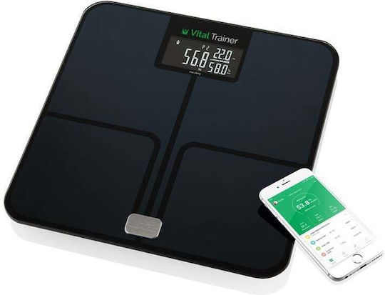 ETA Smart Bathroom Scale with Bluetooth Black ETA778090000