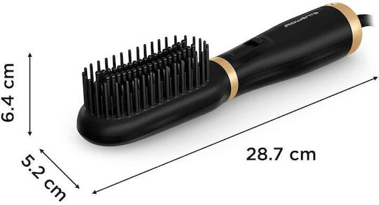 Rowenta Powerstraight Air Керамична Електрическа Четка За Коса С Въздух За Изправяне На Косата 500W