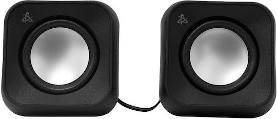 Sbox SP-203B Computerlautsprecher 2.0 mit Leistung 4.4W in Schwarz Farbe