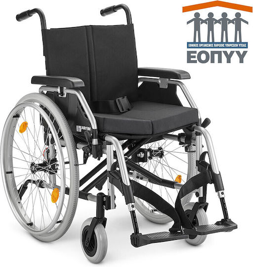 Meyra Eurochair 2 2750 24 Wheelchair 24 Light Type with Simple Back 50cm 2750