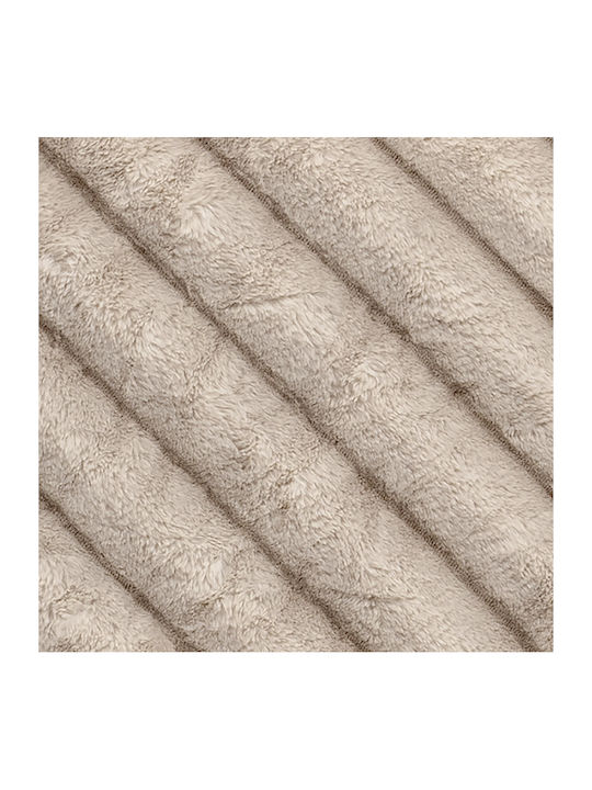 Nima Carezza Κουβέρτα Γούνινη Υπέρδιπλη 220x240εκ. Ivory Εκρού