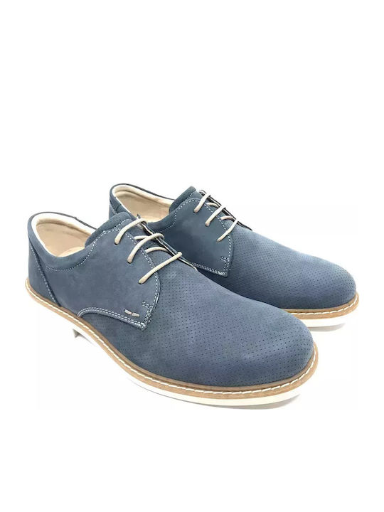 Pantofi casual pentru bărbați Blue-Beige