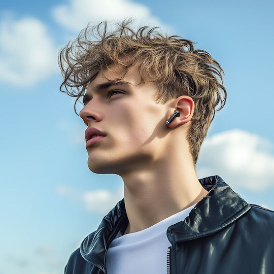 Borofone BW88 In-ear Bluetooth Handsfree Earphones with Charging Case Black