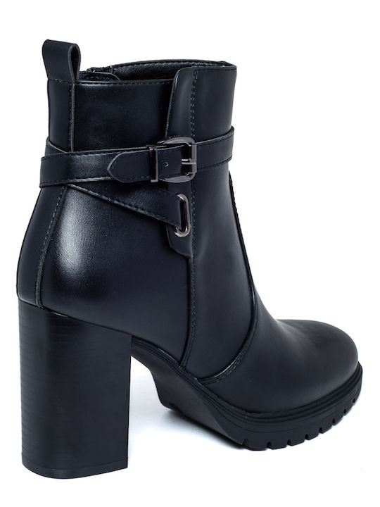 Stiefeletten Damen Schwarz