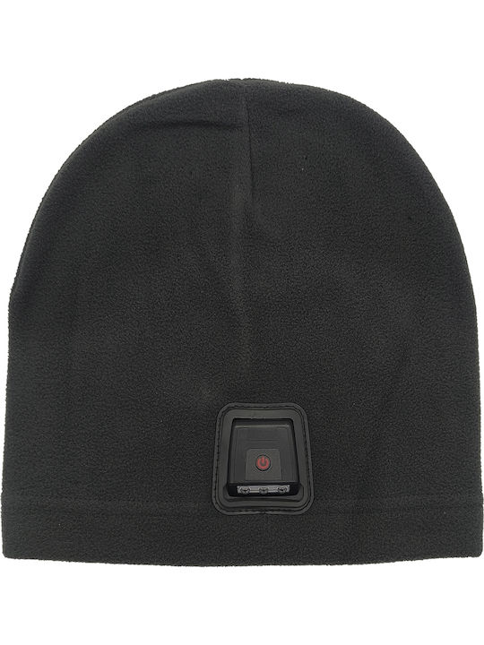 Beanie Unisex Fleece Beanie Knitted in Gray color