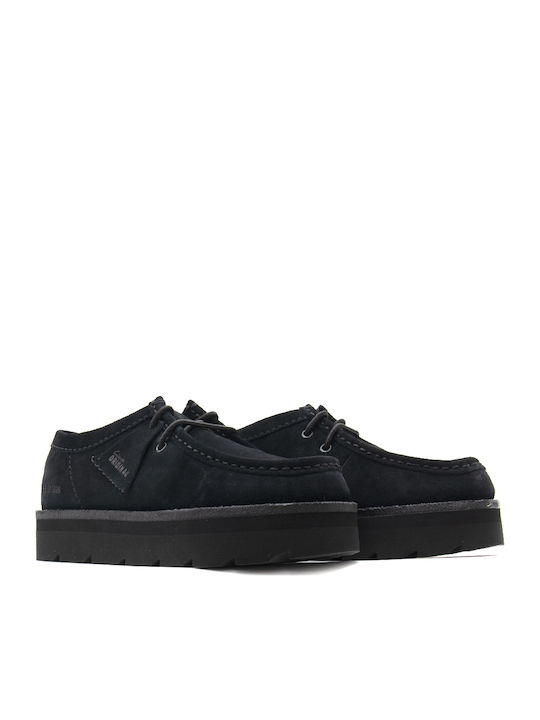 Meare Walla Loafers Damă Din Piele Negri