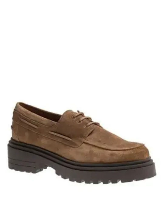Γυναικεία Loafers σε Μπεζ Χρώμα